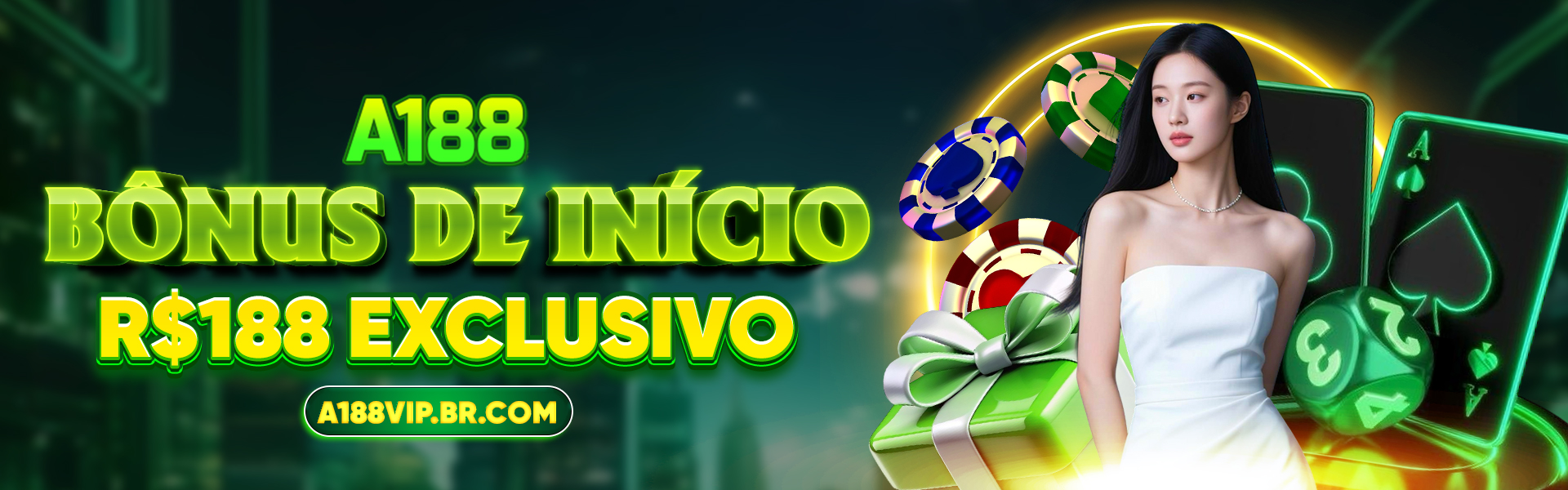 A188 BÔNUS DE INÍCIO R$188 EXCLUSIVO